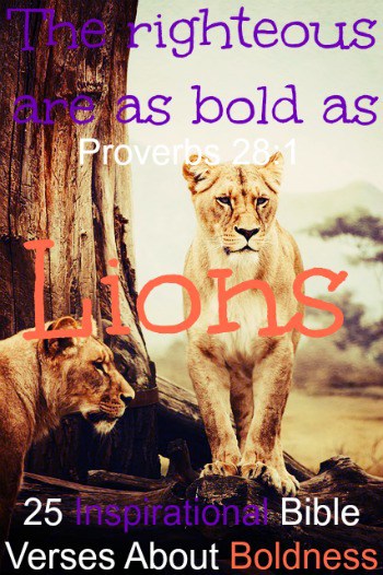 50 Inspirational Bible Verses About Boldness (Being Bold) 