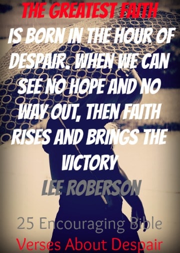 There Can Be No True Hope Without Despair