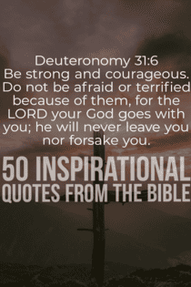 50 Inspirational Quotes In The Bible (Strength And Motivation)