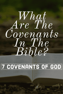 What Are The Covenants In the Bible? (7 Covenants Of God)