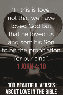 This is love: not that we loved God, but that he loved us. 1 John 4:10