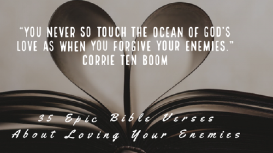 35 Major Bible Verses About Loving Your Enemies (Love)