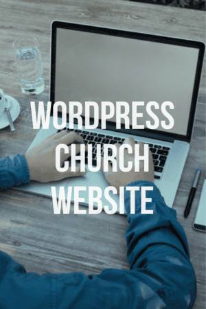 WordPress church website