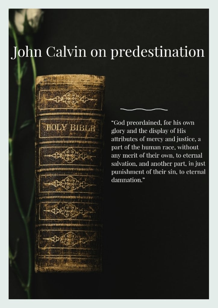 John Calvin on predestination