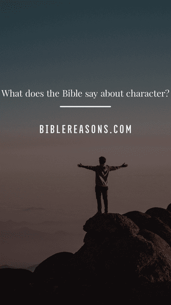 What does the Bible say about character? Biblereasons.com Study