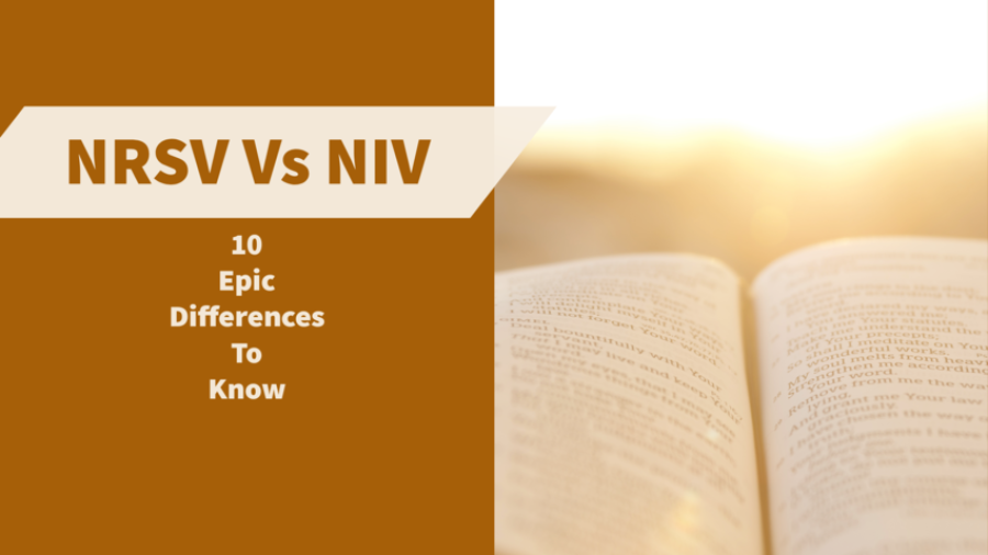 NRSV Vs NIV Bible Translation: (10 Epic Differences To Know)